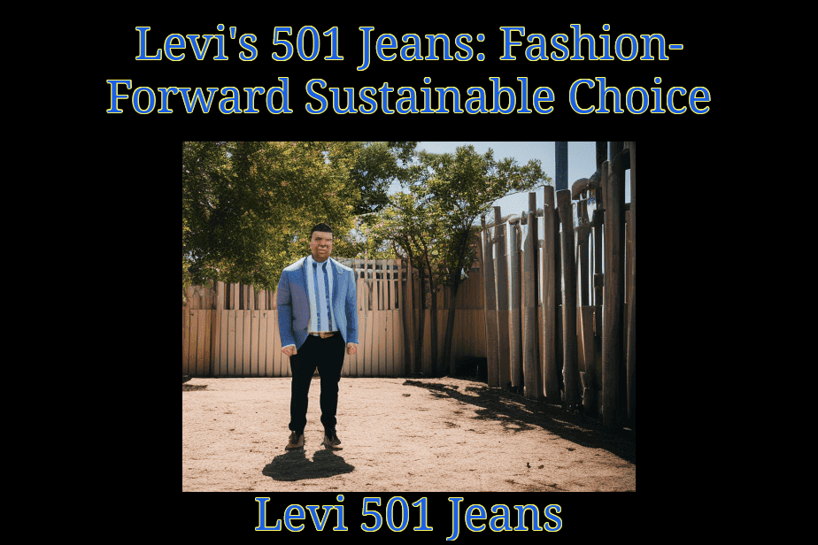 Levi's 501 Jeans: Fashion-Forward Sustainable Choice