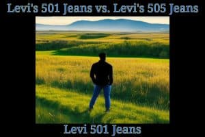 Levi's 501 Jeans vs. Levi's 505 Jeans